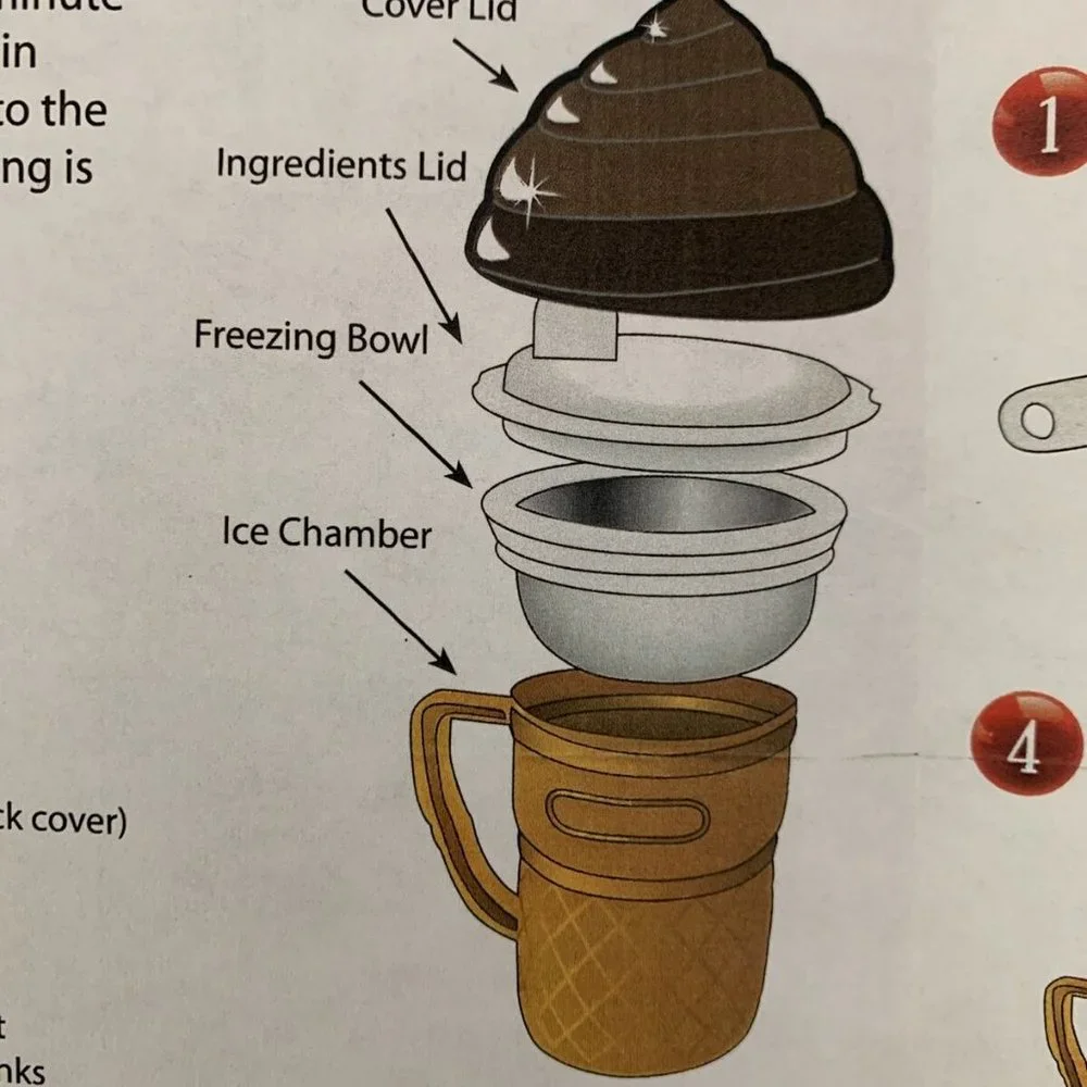 Ice cream Magic Cup ( As Seen On TV )Shake To Make Ice Cream In 3 Minutes